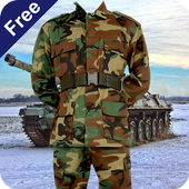 Military Suits Editor, LWP And Change Cloth Color icon