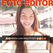 Editor De Foto Colagens Texto Efeito Snap Espelho icon