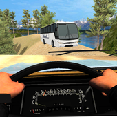Offroad Tourist Bus Driving Mountain Bus simulator icon