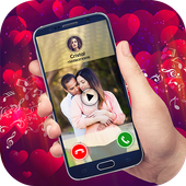 Romantic Video Ringtone for Incoming Call icon