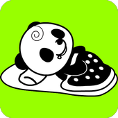 Panda Talks clock widget _LWP icon