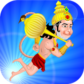 Hanuman in Lanka icon