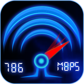 Free Internet Speed Tester: NetSpeed meter icon