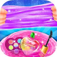 Bubble Balloon Makeup Slime  -