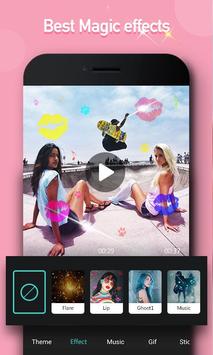Magic Video Editor Music Cut Effect Video Maker 8 تصوير الشاشة