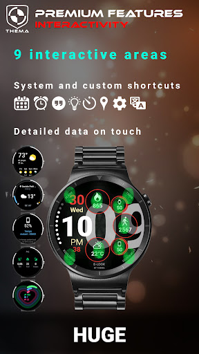 Huge Watch Face screenshot 3