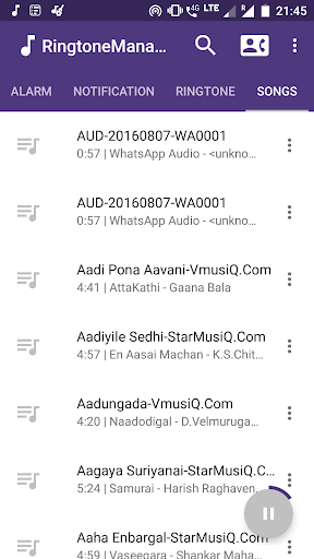 Ringtone Manager By RVsharedv screenshot 1