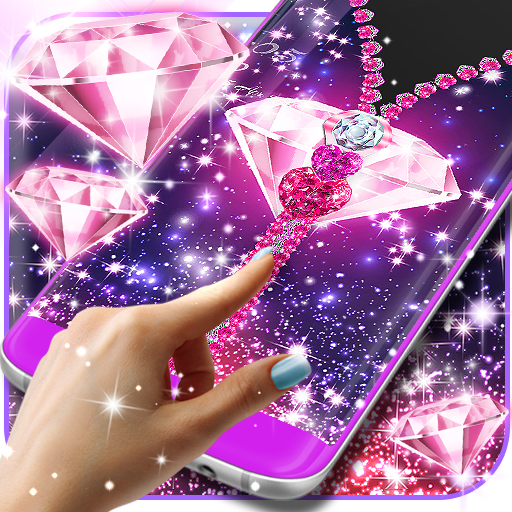 Diamond zip locker icon