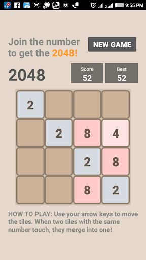 2048 Puzzle Game screenshot 2