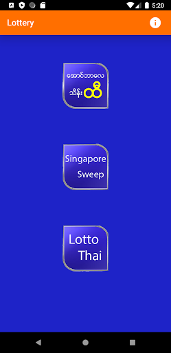 Myanmar Lottery screenshot 1