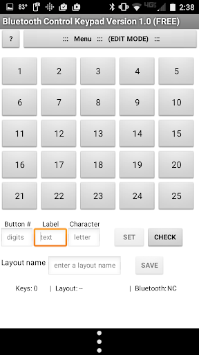 Bluetooth Control Keypad screenshot 3