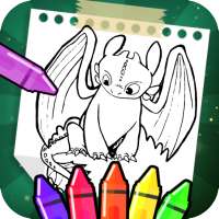 How to color & train your dragon