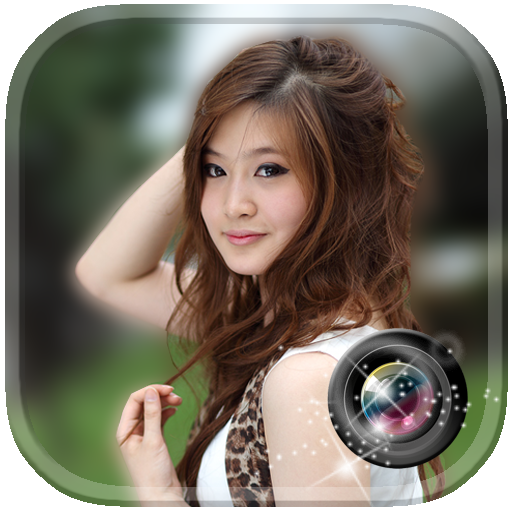 พื้นหลังเบลอ แต่งรูปหน้าชัดหลังเบลอ พื้นหลังละลาย أيقونة