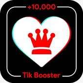 Tikbooster - real fans , followers, likes on 9Apps