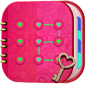 مذكرتي الشخصية مع كلمة المرور أيقونة