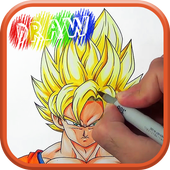 ikon How to Draw DBZ Characters