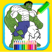 كتاب تلوين للبطل السوبر أيقونة