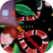 GUCCI Zipper Lock Screen icon