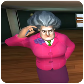 Horror Teacher and Masion 3D Guide icon