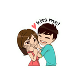 Romantic Couple Love Story WA Stickers Pack icon