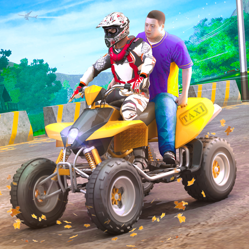 Offroad ATV Taxi Bike Riding Game icon