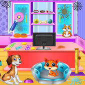 Pet Shop Clean Up: Room Closet Cleaning icon