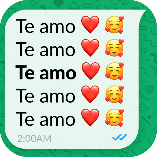 Repetidor de texto icon