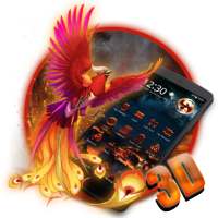 Colorful Phoenix 3D Theme