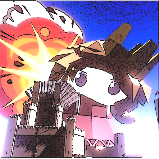 暇つぶしゲーム - 爆弾騎士からお城を守るのだ(片手操作) icon