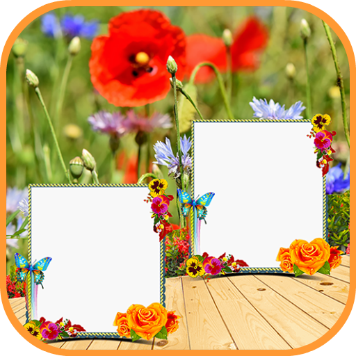 Nature Dual Frames: Photo Editor &amp; Wallpaper Maker icon