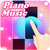 Pink Piano Tiles Music icon