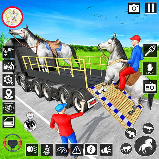 Wild Animal Transport Truck icon
