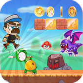 لعبة مستر شنب 2017 - super game adventure icon