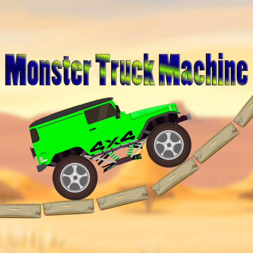 monster truck machine icon