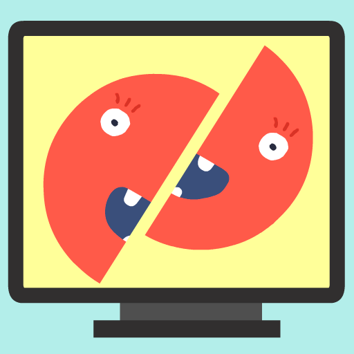 Broken TV: Video Puzzle icon