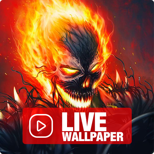 ikon Ghost Rider Live Wallpaper: Video Background Phone