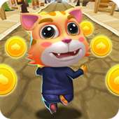 Pet Run: Talking Cat Jungle Temple 3D Subway Rush