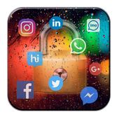 Abstract App Lock icon