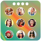 Pattern lock app-Photo pattern lock icon