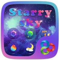 Starry Sky Go Launcher Theme on 9Apps