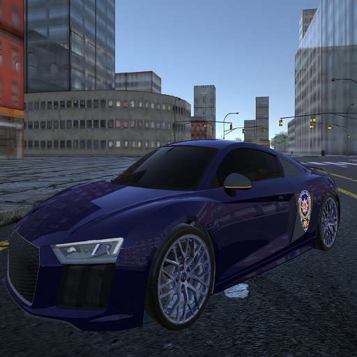 Electric Police Car Driving: Police Game 2021 icon