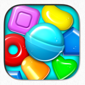 Candy smash soda icon