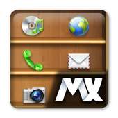 MXHome Theme Bookshelf on 9Apps