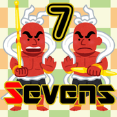 Buddha statue Sevens(card game icon