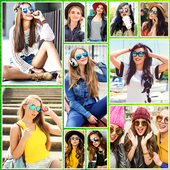 Photo Shape Collage Mixer أيقونة