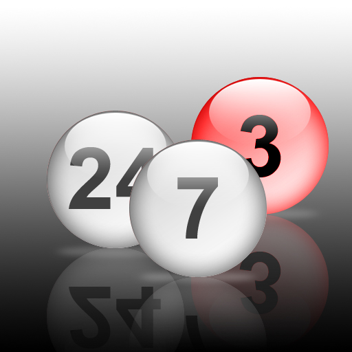 Virtual lottery icon