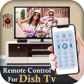 Remote Control For Dish Tv أيقونة
