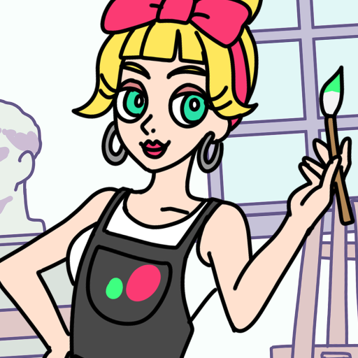 Draw Happy Art : Puzzle Game icon