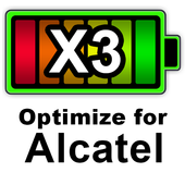X3 Battery Saver for Alcatel icon