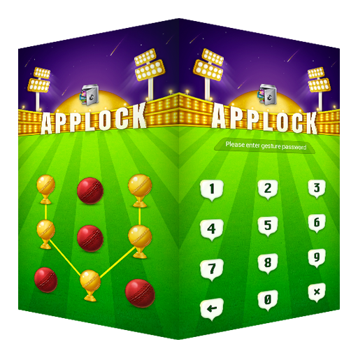 AppLock Theme Cricket icon